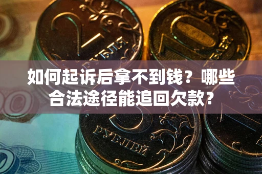 武汉如何起诉后拿不到钱？哪些合法途径能追回欠款？