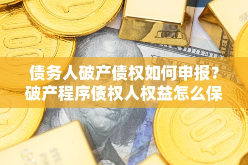 武汉债务人破产债权如何申报？破产程序债权人权益怎么保障？