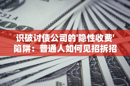 武汉识破讨债公司的'隐性收费'陷阱：普通人如何见招拆招？