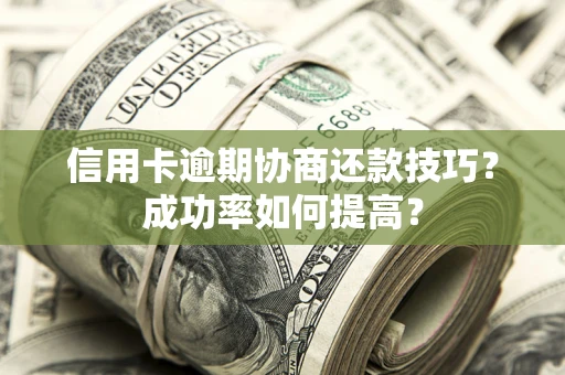 武汉信用卡逾期协商还款技巧？成功率如何提高？