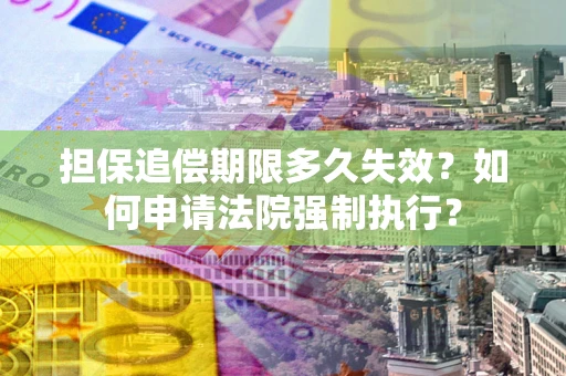 武汉担保追偿期限多久失效？如何申请法院强制执行？
